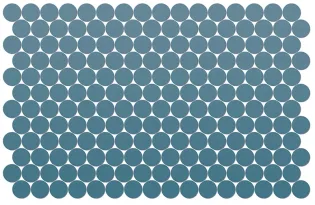 Round Neostone Turquoise