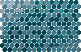 Round Neostone Blend Artistic Turquoise